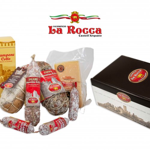 Cofezione regalo salumi formaggio 