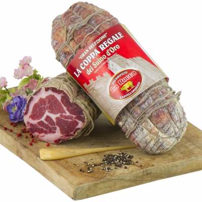 Coppa Piacentina DOP La Regina premiata dal Gambero Rosso