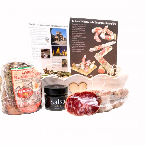 Cured meats gift basket King Arthur 