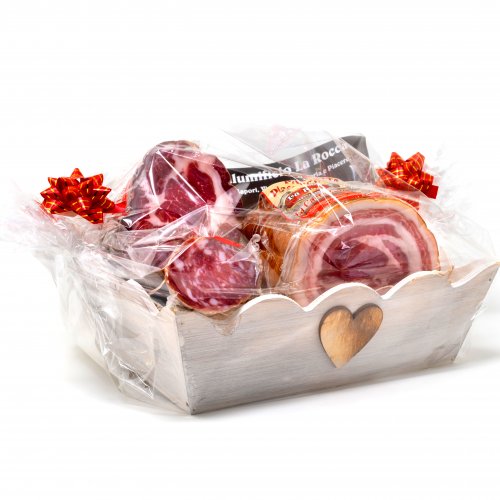 Salumi Cesto regalo Regina Ginevra 