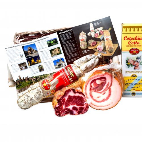 Cured meats gift basket King Arthur 